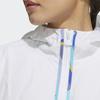 Adidas Essentials 3-Stripes Windbreaker Jacket Women Outerwear White H09739