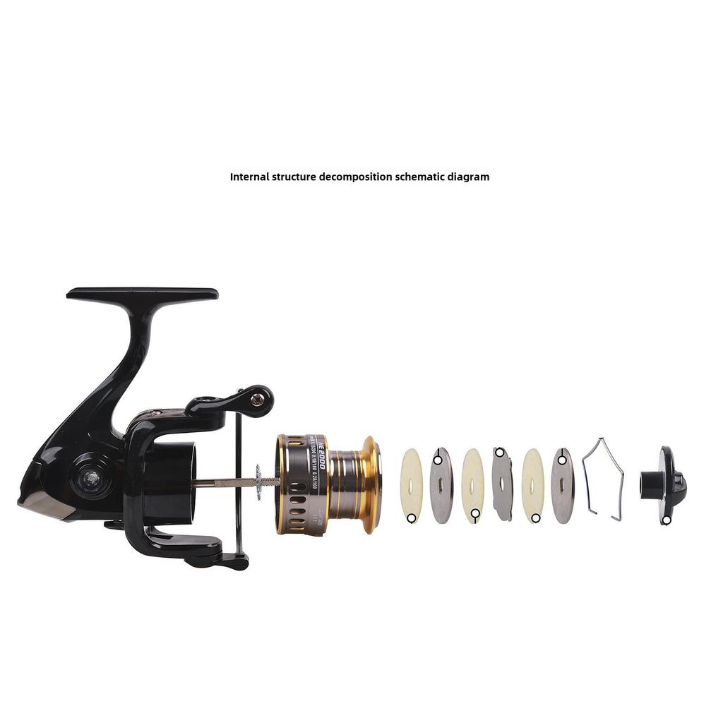 Full Metal Sea Fishing Spinning Reel - Long-Distance, Cross-Border Design