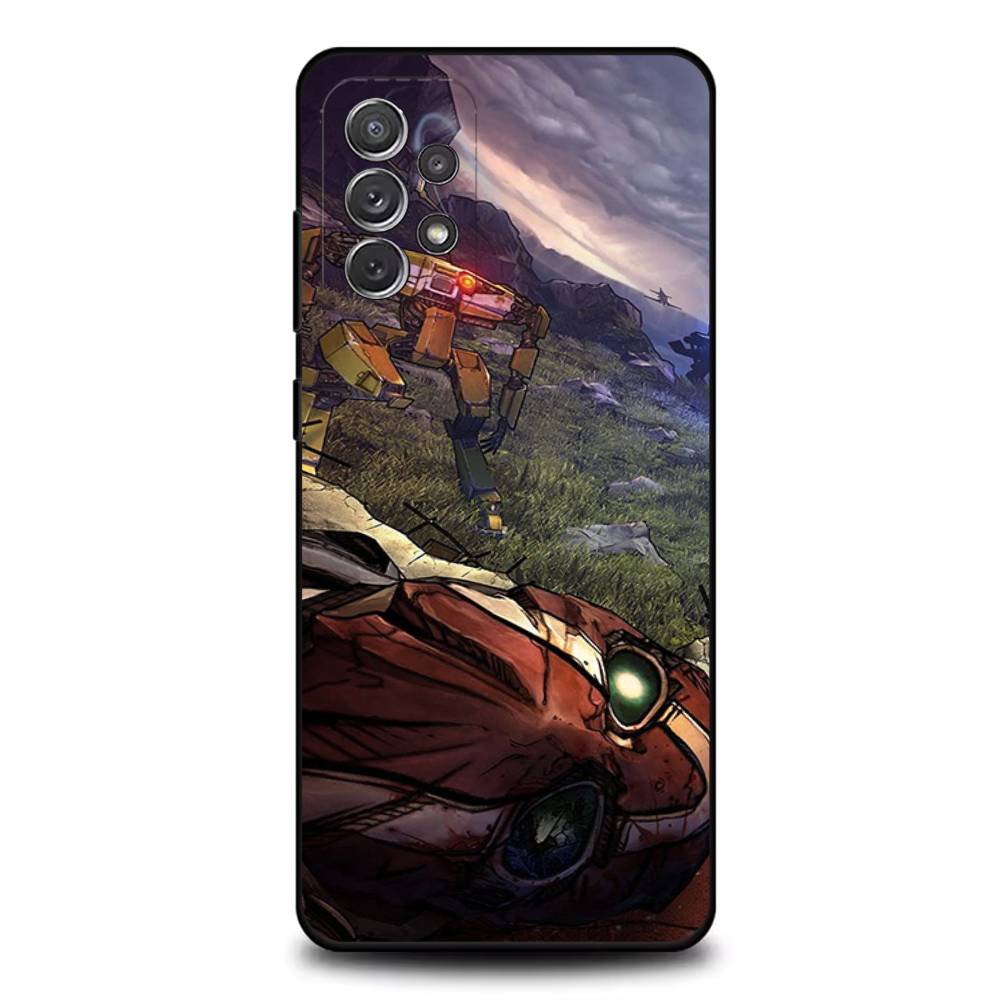 B-Borderlands G-Game Phone Case For Samsung S 25,24,23,22,30,21,10,9,Ultra,Plus,Lite,FE,4,5G Black Soft Case