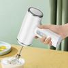 Elektrischer Mixer Handheld Küchenhandmixer Wiederaufladbar Hochgeschwindigkeits-Rührbesen Tragbar zum Teigmischen Milchaufschäumen Reisen