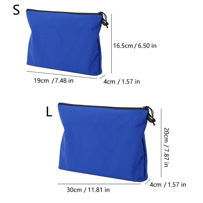 Portable Outdoor Storage Pouch Tear Resistant Wide Opening Waterproof Travel Organizer Bag Large Capacity Cosmetic Bag