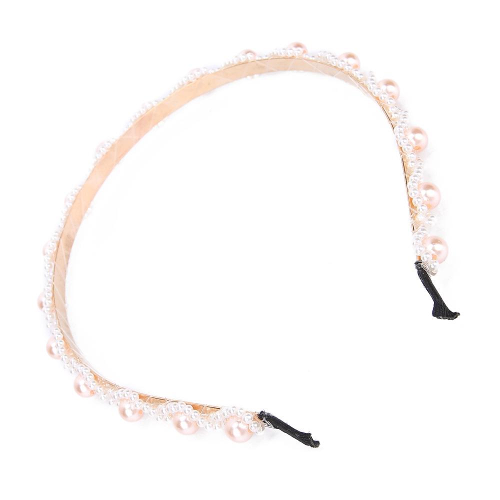 Fashionable Faux Pearl Headband Comfortable Wedding Headband Party Hairband For Women