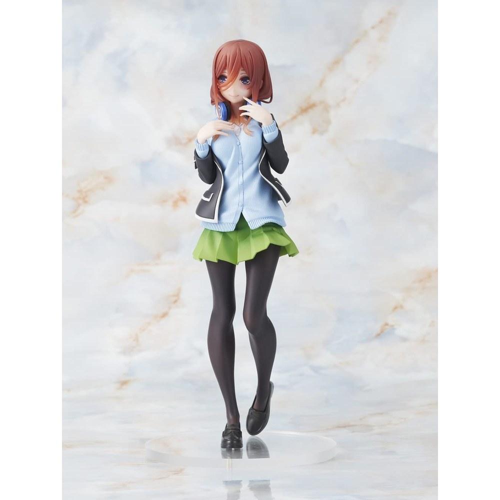 TAITO Quintessential Quintuplets Coreful Figure Miku Nakano School Uniform Ver
