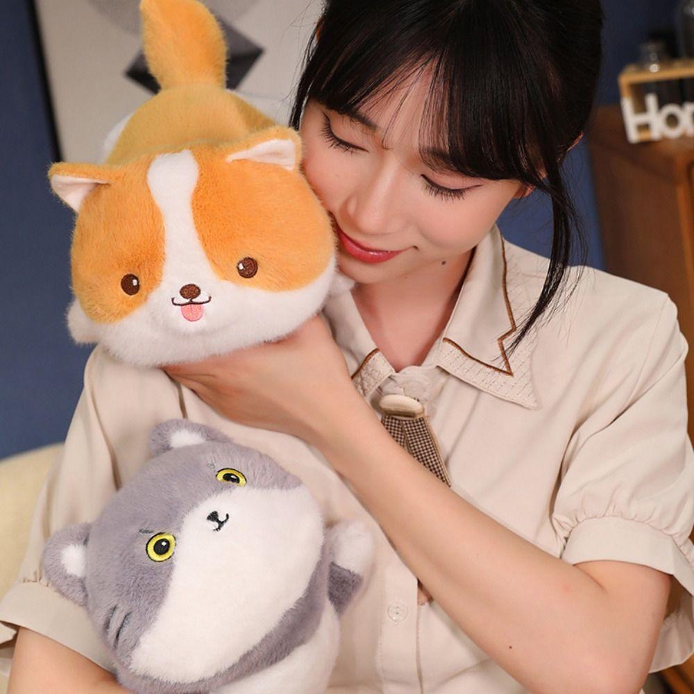 PP Cotton Stuffed Animals Panda Doll Fluffy Stuffed Panda Plushie Doll  Kids Gifts