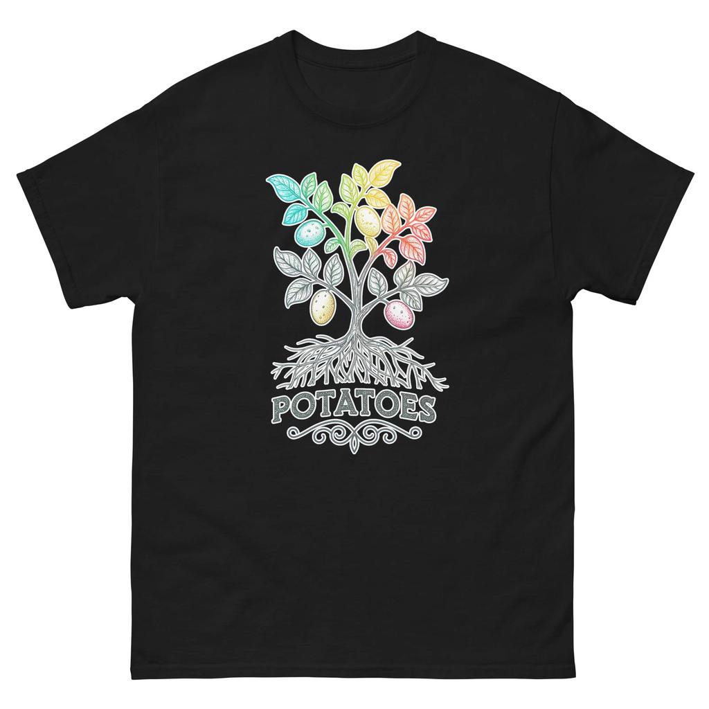 Potatoes Plant Horticulture Landscaping Gardening T-Shirt