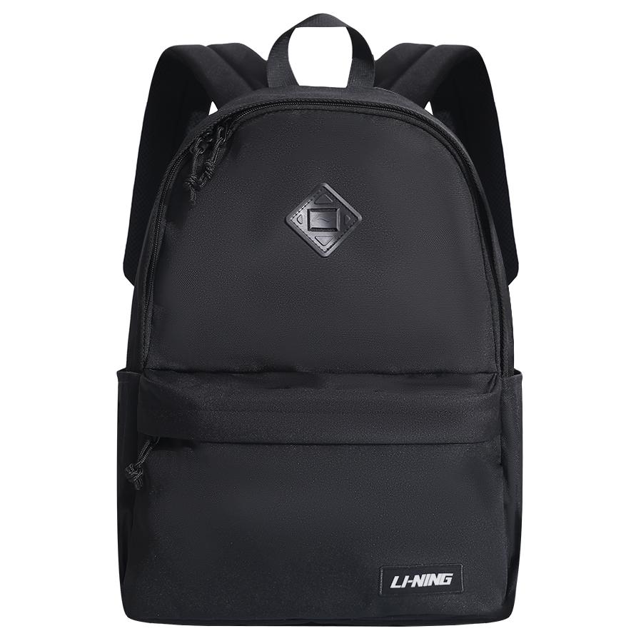 Li-Ning Fashion Versatile Backpack Kids Backpacks Black YBSU215-1 Umber Green