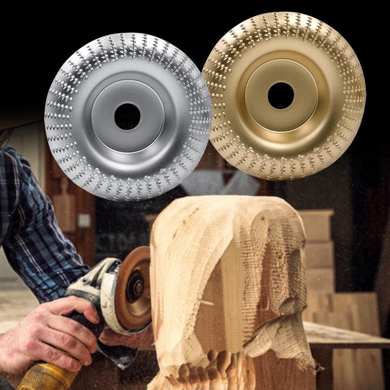 Curved Angle Grinder Shaping Disc for Woodworking and Polishing