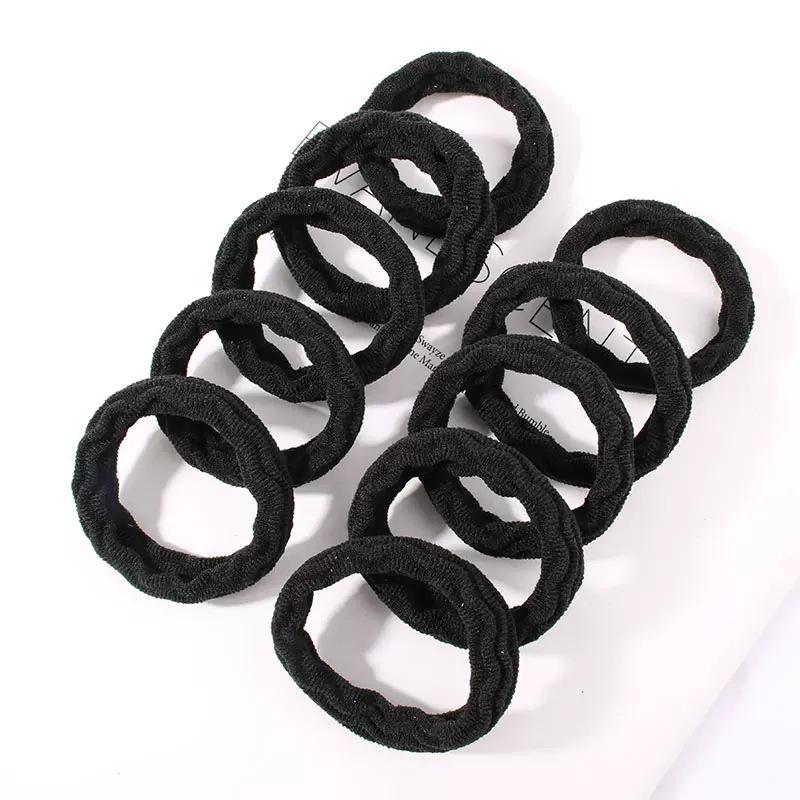 20PCS Women Girls Simple Basic Elastic Hair Bands Ties Scrunchie Holder Rubber Bands Fashion Headband Hair Accessories
