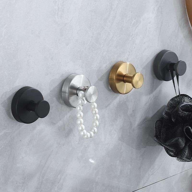 2/4Pcs Reusable Wall Mount Stainless Steel Suction Cup Hooks Waterproof Hangers for Home Office Bathroom