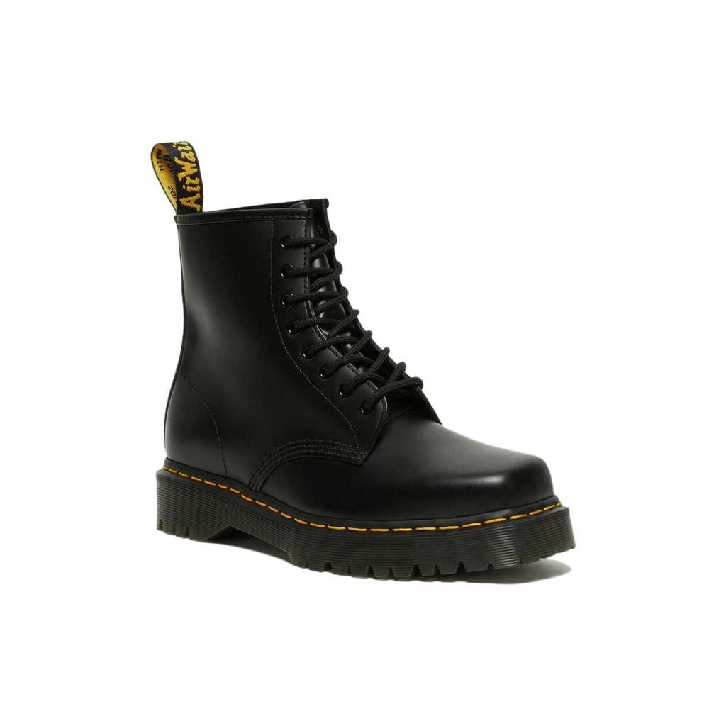Dr. Martens 1460 Bex Kožená šněrovací bota s hranatou špičkou Černá Unisex tenisky 27886001
