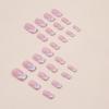 24 Reusable Artificial Fake Nail Set | Lightweight & Long Lasting| Quick Fix For Festivals & Special Occasions