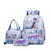Witch Hunter Three-Piece Backpack Girl Digital Printing Elementary School Bag Large Capacity Backpack