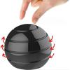 Kinetic bureauspeelgoed, fidget spinnerbal met optische illusie voor het hele lichaam, cadeau voor mannen, vrouwen en kinderen, formaat 2,1 inch, zwart