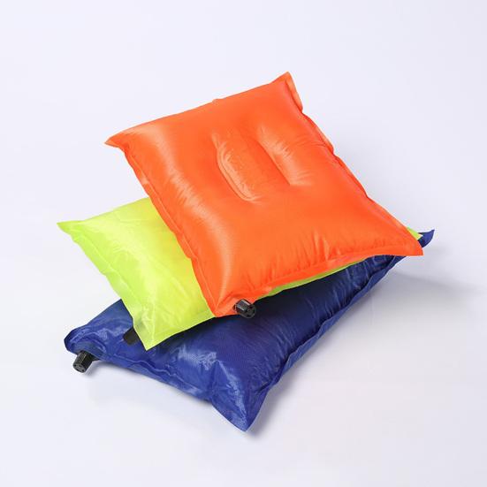 Camping Inflatable Pillow Waterproof Automatic Foldable Super Soft Ergonomic Leakproof Hiking Outdoor Travel