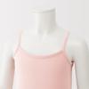 MUJI Smooth Cotton Camisole for Light Size 110 Kids' (Innerwear) Girls, FF0P1A6S, Pink,