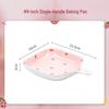 Ru Han 9-inch Ceramic Strawberry Single Handle Plate