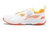 Ace KD Synthetic Leather Anti Kick And Abrasion Resistant Low Top Kids' Training Shoes White Orange AYTT040-2
