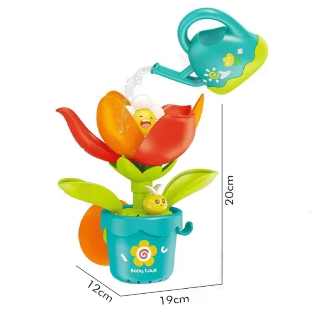 Suction Cup Watering Flowers Bathtub Toy Outdoor Universal Interactive Bath Toy  Outdoor