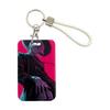 Anime Peripheral Slide Card Holder Transportation Card Campus Card Water Card ID With Long Lanyard