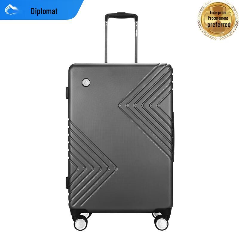 Diplomat DS-13054 Hardside Spinner Luggage 24-inch