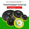 Flocked Self-Adhesive Sanding Discs (3" 4" 5" 7") for Electric and Angle Grinders with Pneumatic Suction Cup