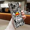 Anime Logo One Pieces Luffy Funda For iPhone 17 Pro 16 15 14 13 12 11 Pro Max Case 17 Plus 17E 16E 17Air Protection Phone Cover