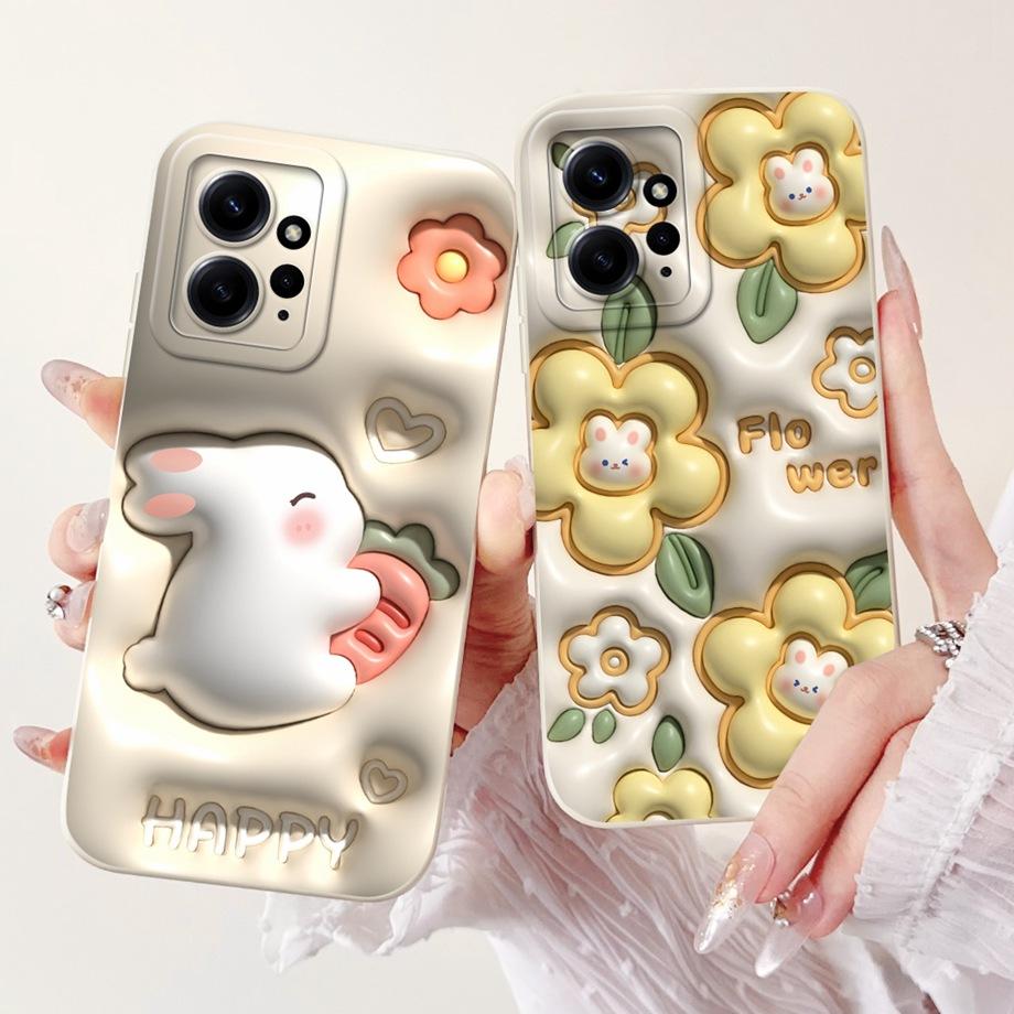 For Xiaomi Redmi Note 12 12s 12R 12 Pro Phone Case Soft Matte Silicone Capa For Redmi 12c 12 4G 5G Goothic Style Back Cover