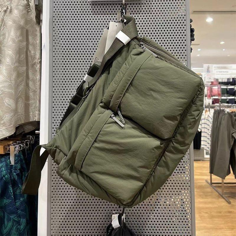 Fashion Lightweight Multi-Pocket Water-Repellent Unisex Crossbody Shoulder Bag