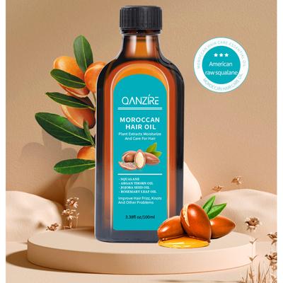 Qanzire Moroccan Hair Essence Oil Treatment 100ml Marokkanisches Öl, 1 Stk.