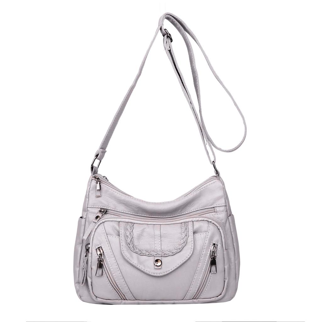 Single Shoulder Large Capacity Multi Pocket Women's Crossbody Bag