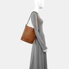[Pre-Owned] Brown Leather Shoulder Bag - Very Good #2D6738