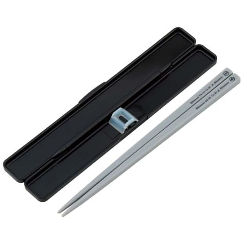 Skater 21cm Chopsticks and Chopstick Case Set, Antibacterial, Pok?mon Design, for Adults and Men, ABC45AG-A
