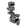 Camera Clamp Mount for Motorcycle Handlebar Pole 360 Degree Rotation Non Slip Action Camera Mount Holder for Riding