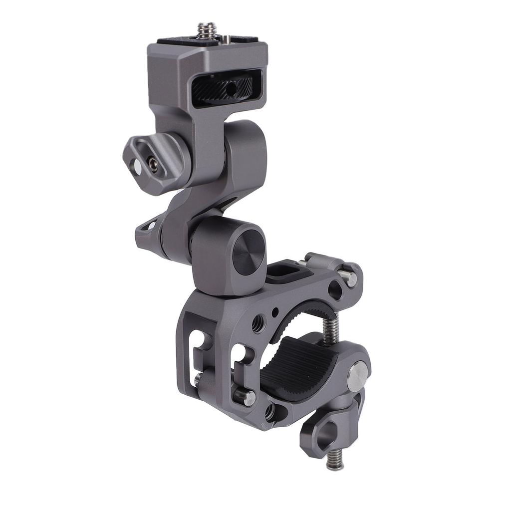 Camera Clamp Mount for Motorcycle Handlebar Pole 360 Degree Rotation Non Slip Action Camera Mount Holder for Riding