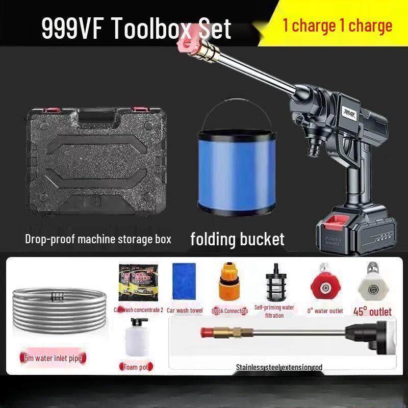 Banjo Portable High-Pressure Washer CN plug (adapter included)