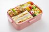 Skater Brotdose mit Verschluss 1 Etage 650 ml Antibakterielle Behandlung Hergestellt in Japan Neugieriger George ZOO YZFL7AG 4-Punkt