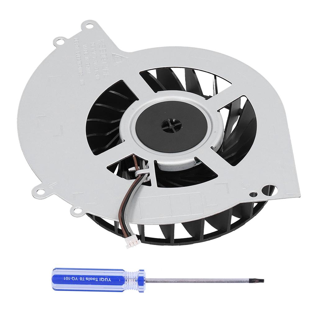 Game Console Cooling Fan Cooling Components Replacement Cooler for PS4 CUH‑1000A