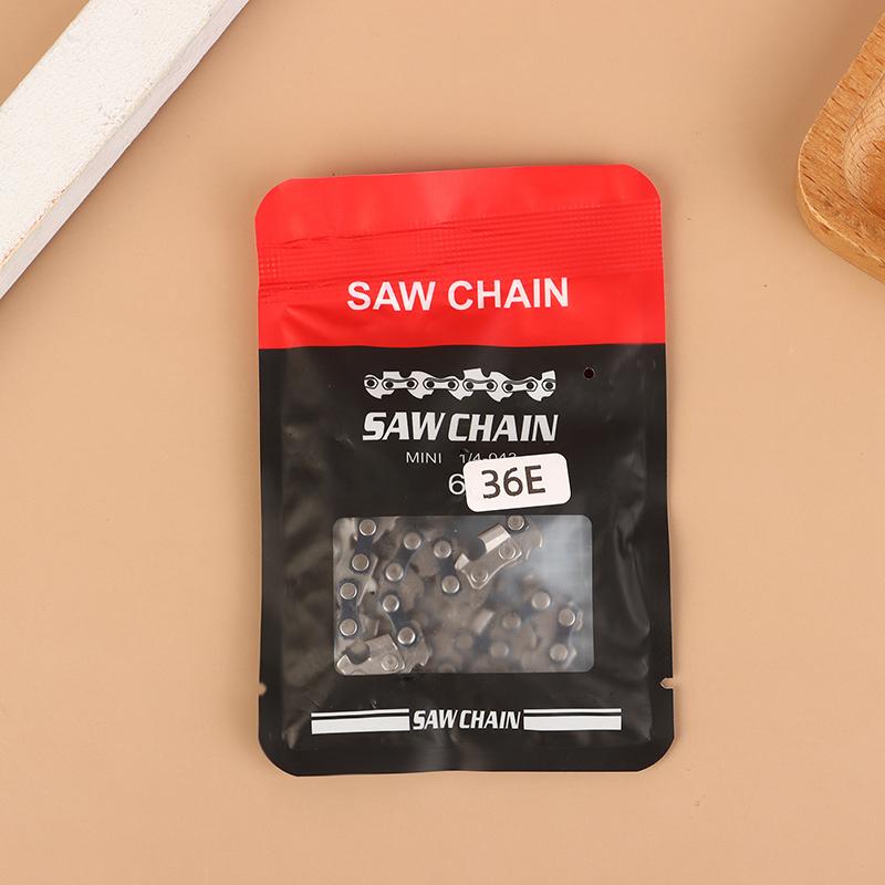 4/6/8/12/14/16 Zoll Metall Kettensägenkette Ersatzteile Glied Kettensägenkette Sägekette Sägeblatt Für Elektrosägenzubehör Holzschnitt