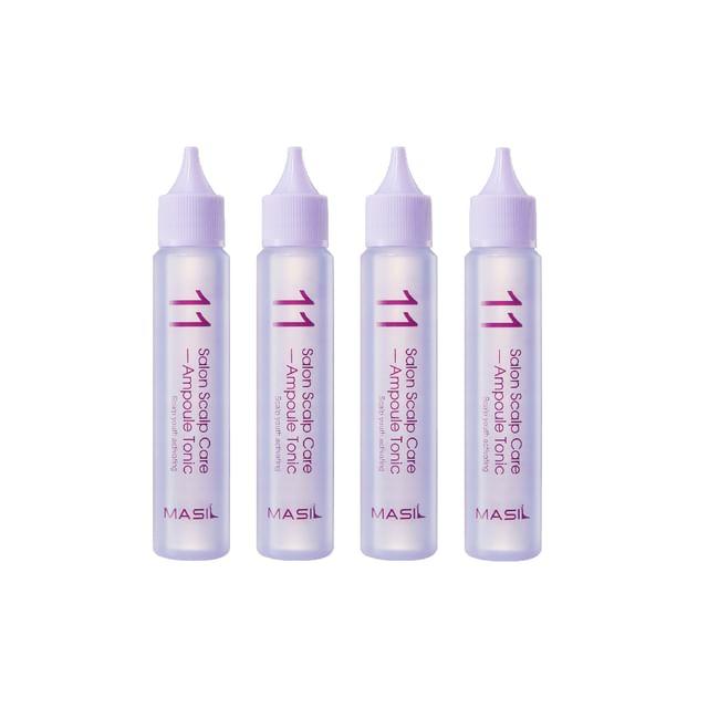 MASIL - 11 Салонный тоник-ампула для ухода за кожей головы 30ml x 4 pcs