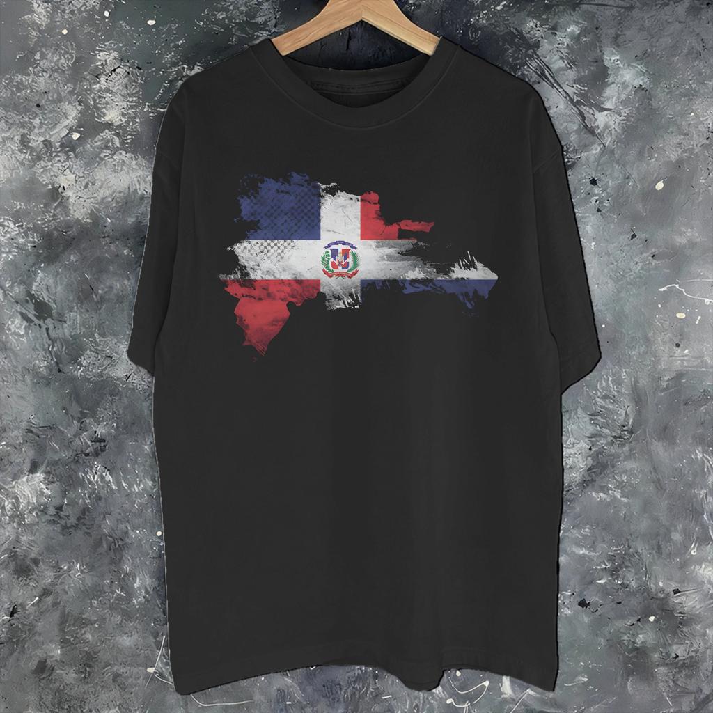 Unisex Women Graphic Print Dominican Republic  Tee T Shirt Pure Cotton  Tshirts Clothes