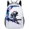 Harajuku Kpop Youthful School Bags Unisex Space Astronaut Travel Bags 3D Print Oxford Waterproof Notebook Shoulder Backpacks