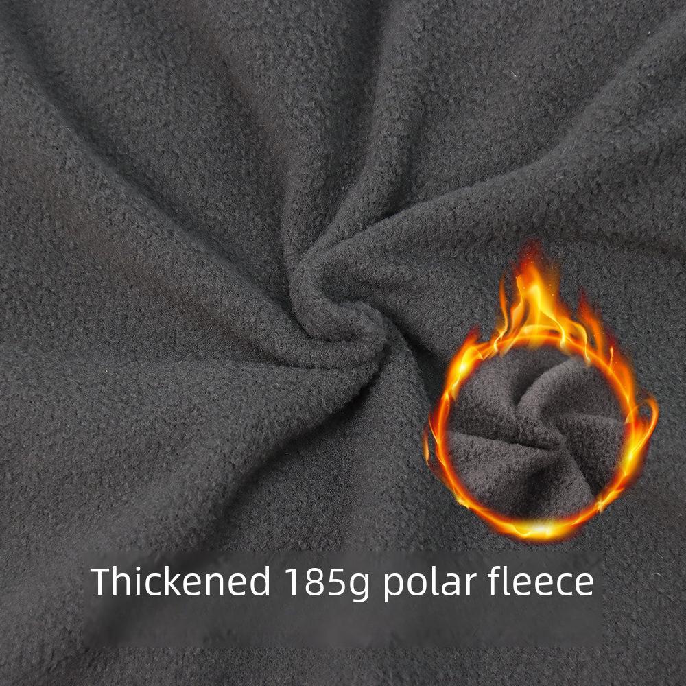 Large Dog Reflective Jacket: Cozy Velvet-Lined Cotton for Autumn & Winter