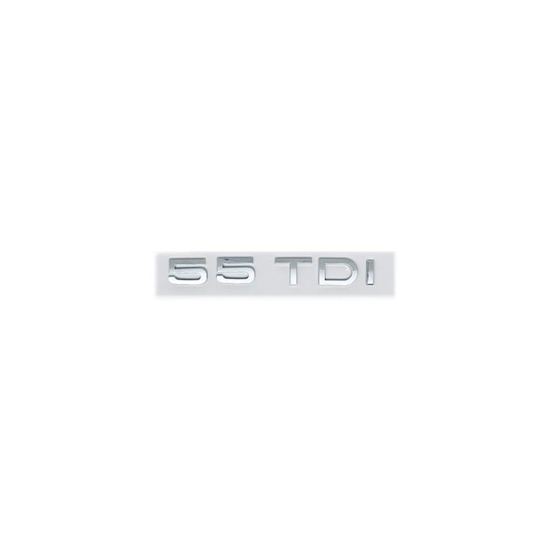 3D ABS MCGJMC5 Car Sticker For 2.0 2.5 3.0 4.0 TDI 30 35 40 45 50 55 TDI A4 A5 A6 A7 A8 Q5 Q7 Letter Emblem Rear Trunk Decoration Badge