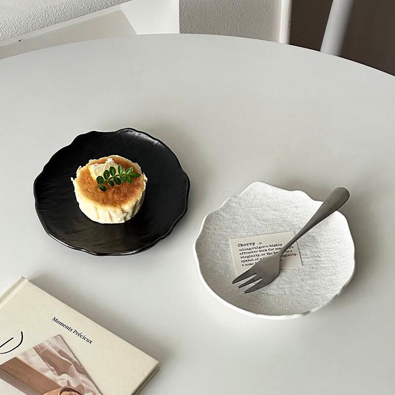 Youde Creative Rock Pattern Ceramic Plates