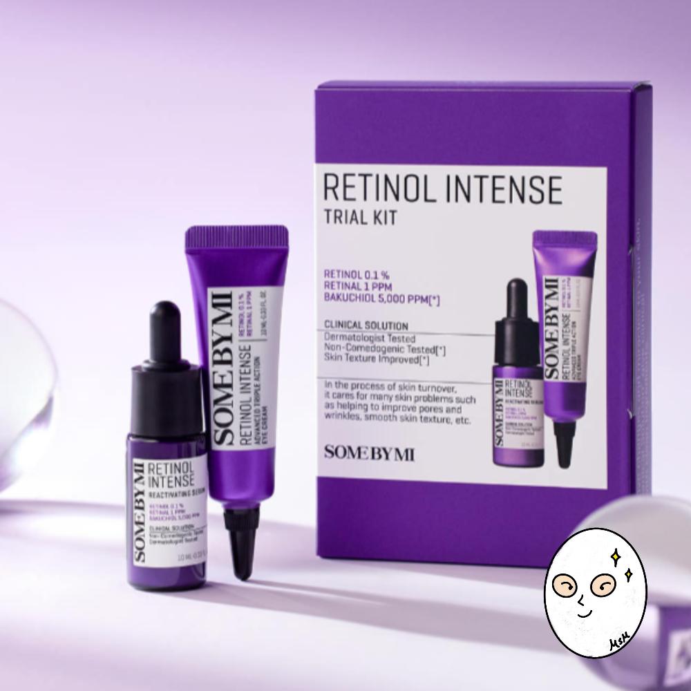 Some By Mi Retinol Intense Trial Kit [Serum 10ml + Eye Cream 10ml]