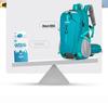 Large Capacity Lightweight Outdoor Hiking Backpack - Ideal for Travel and Sports