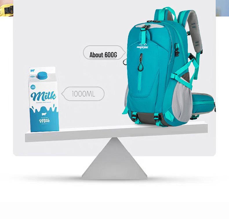 Large Capacity Lightweight Outdoor Hiking Backpack - Ideal for Travel and Sports