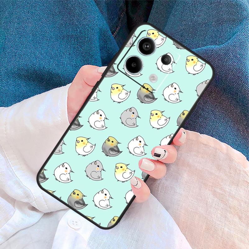 Animal Parrot Bird Cover For Xiaomi Redmi Note 14 13 Pro 12 11 9 10 9S 10S 11S 12S Redmi 14C 10C 12C 13C Case