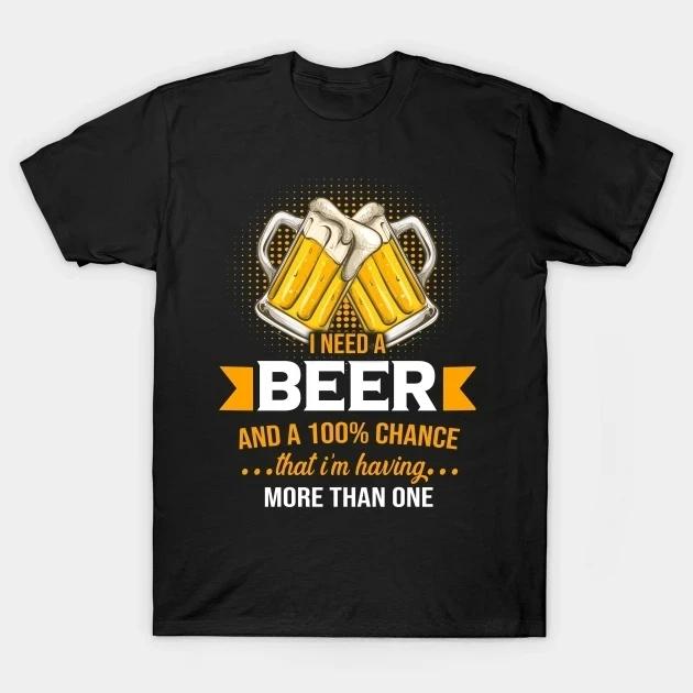 

Fun drinking I need a beer meter printed T-shirt vintage vintage novelty design top for Unisex s and Unisex s clothing 4XL