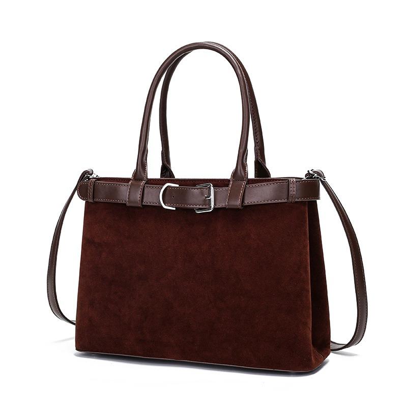 Nouveaux sacs pour femmes automne et hiver, sacs à main de mode rétro de grande capacité pour les déplacements, sacs à bandoulière simples, sacs fourre-tout messager
